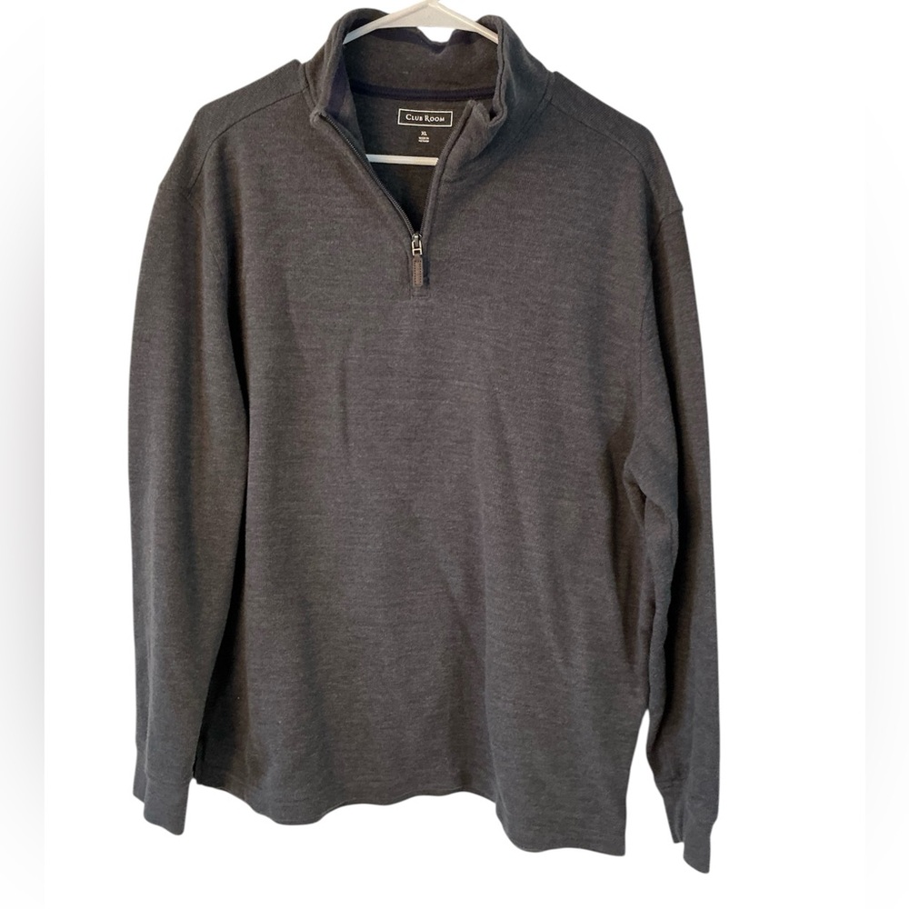 Club Room 1/4 zip sweater